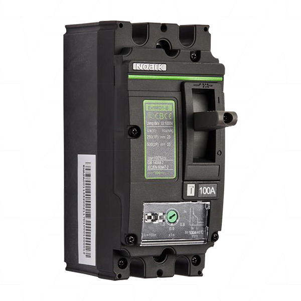 Noark N852895-2P-MCCB 100A/500VDC